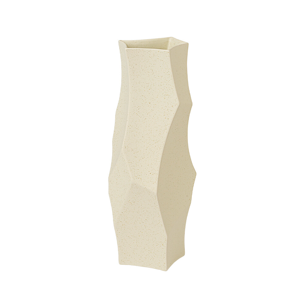ferm LIVING - Cueva Vase H37 Off-White ferm LIVING - Cueva Vase H37 Off-White