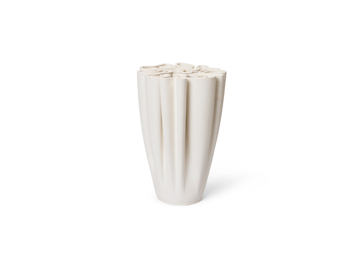 ferm LIVING - Dedali Vase Off-white ferm LIVING - Dedali Vase Off-white
