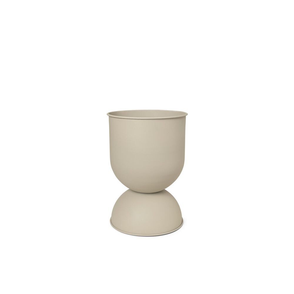ferm LIVING - Hourglass Pot Medium Cashmere ferm LIVING - Hourglass Pot Medium Cashmere