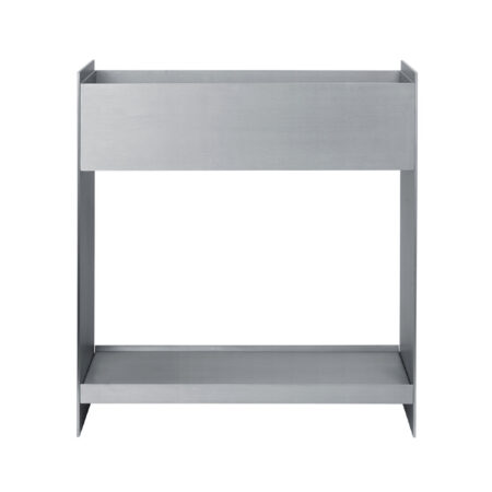 ferm LIVING - Lager Plantekasse w/Hylde Aluminium