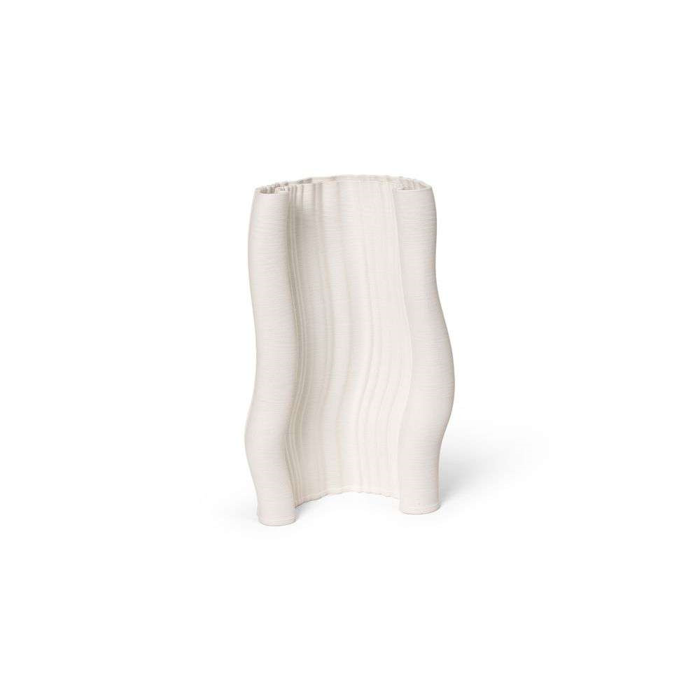 ferm LIVING - Moire Vase Off-White ferm LIVING - Moire Vase Off-White