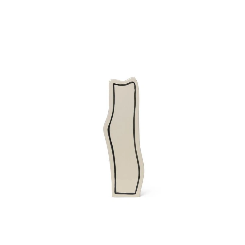 ferm LIVING - Paste Vase Slim Off-White ferm LIVING - Paste Vase Slim Off-White
