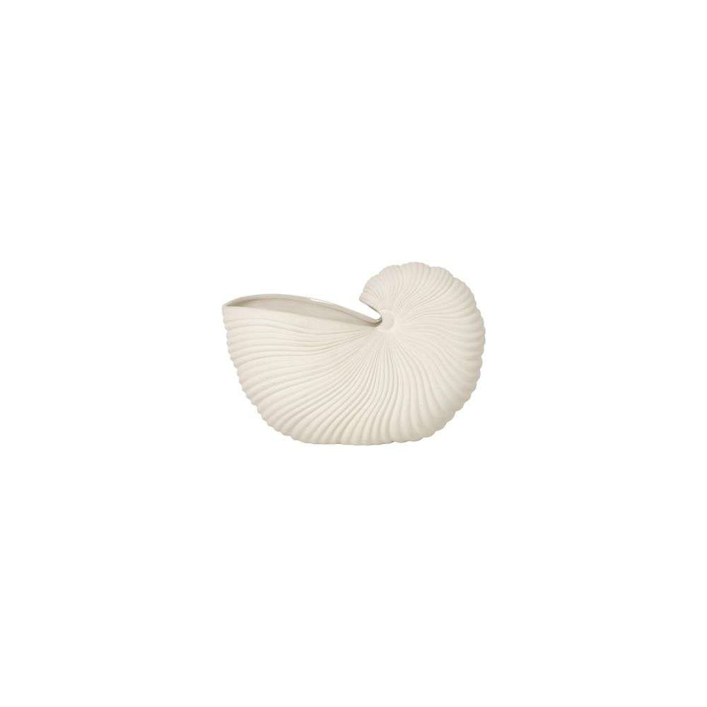 ferm LIVING - Shell Pot Off-White ferm LIVING - Shell Pot Off-White