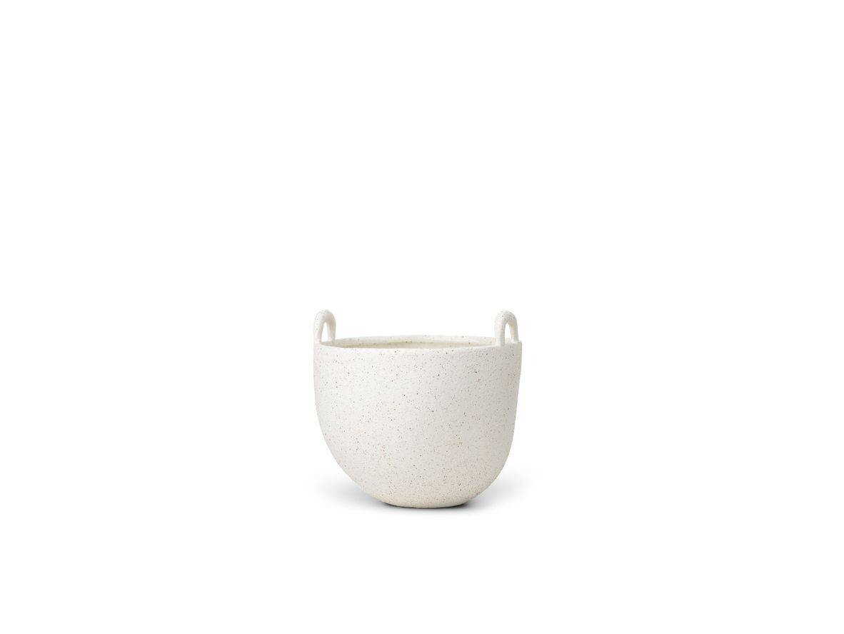 ferm LIVING - Speckle Pot Small Off-White ferm LIVING - Speckle Pot Small Off-White