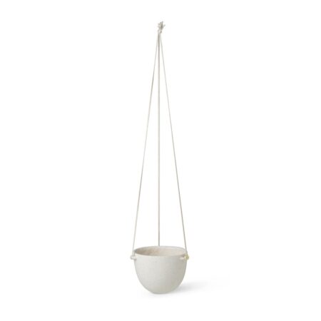 ferm LIVING Speckle hængende krukke Ø20,5 cm Offwhite