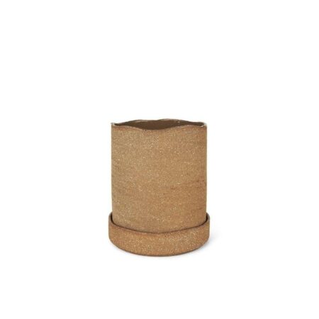 ferm LIVING - Uneru Pot Ø16 Brown