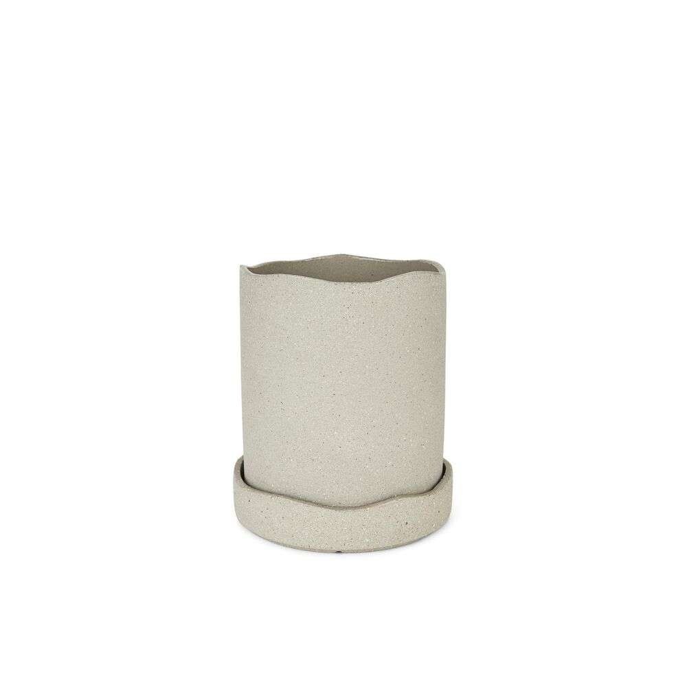 ferm LIVING - Uneru Pot Ø16 Grey ferm LIVING - Uneru Pot Ø16 Grey