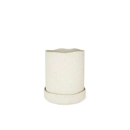 ferm LIVING - Uneru Pot Ø16 White