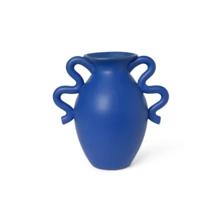 ferm LIVING - Verso Table Vase Bright Blue