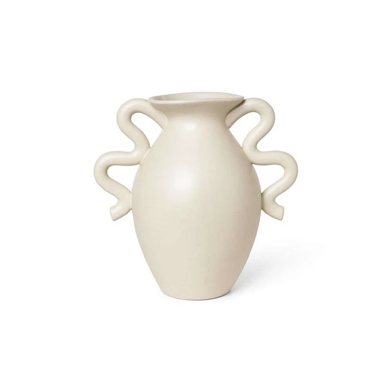 ferm LIVING - Verso Table Vase Cream ferm LIVING - Verso Table Vase Cream