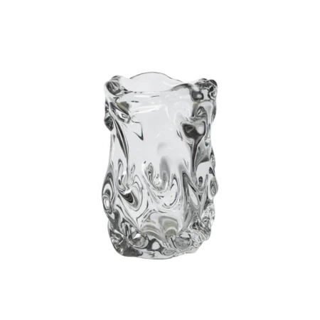 ferm LIVING - Virelle vase, højde 24 cm, glas, håndlavet