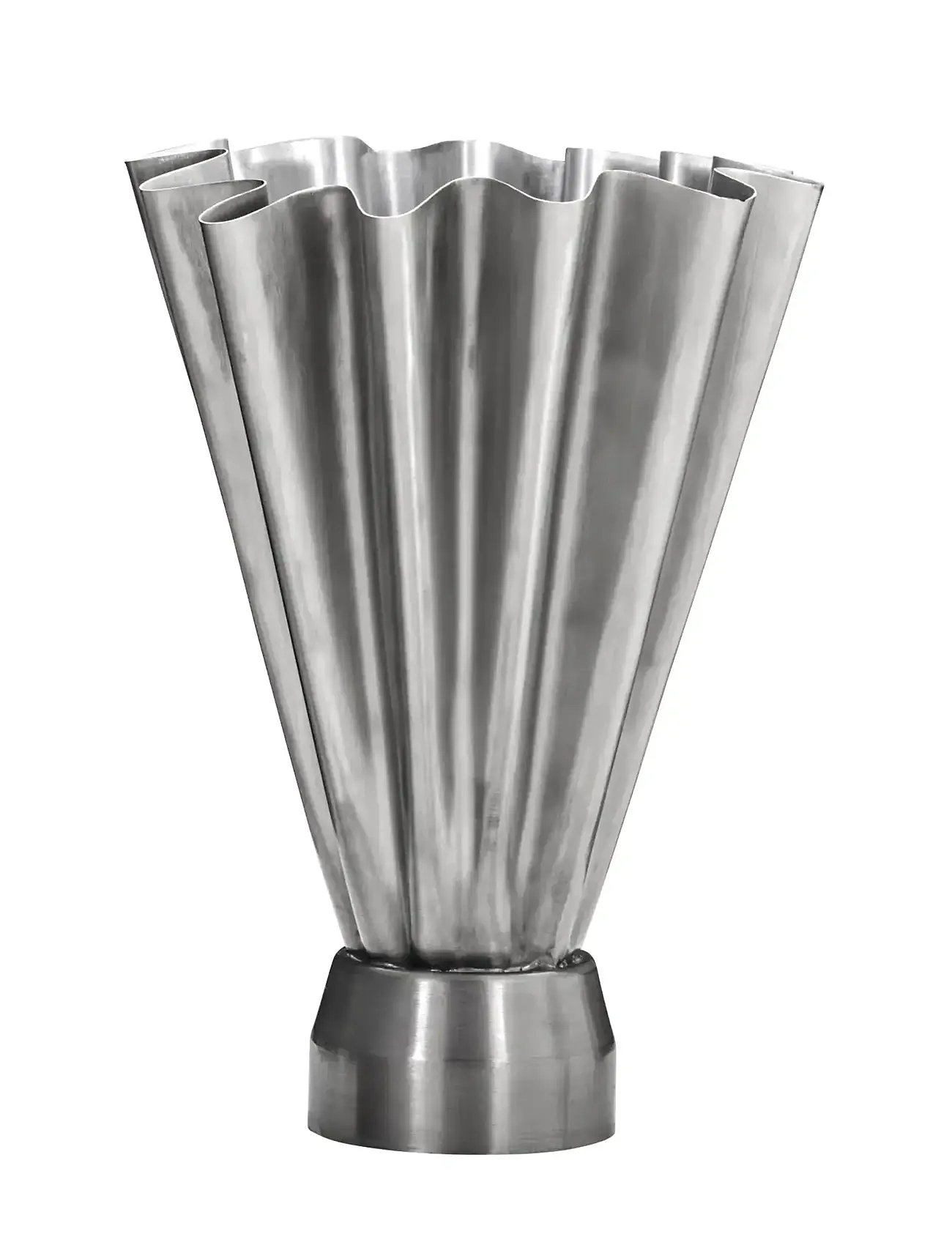 house doctor | Vase, Hdflood, Børstet Sølvfinish | H33CM house doctor | Vase, Hdflood, Børstet Sølvfinish | H33CM