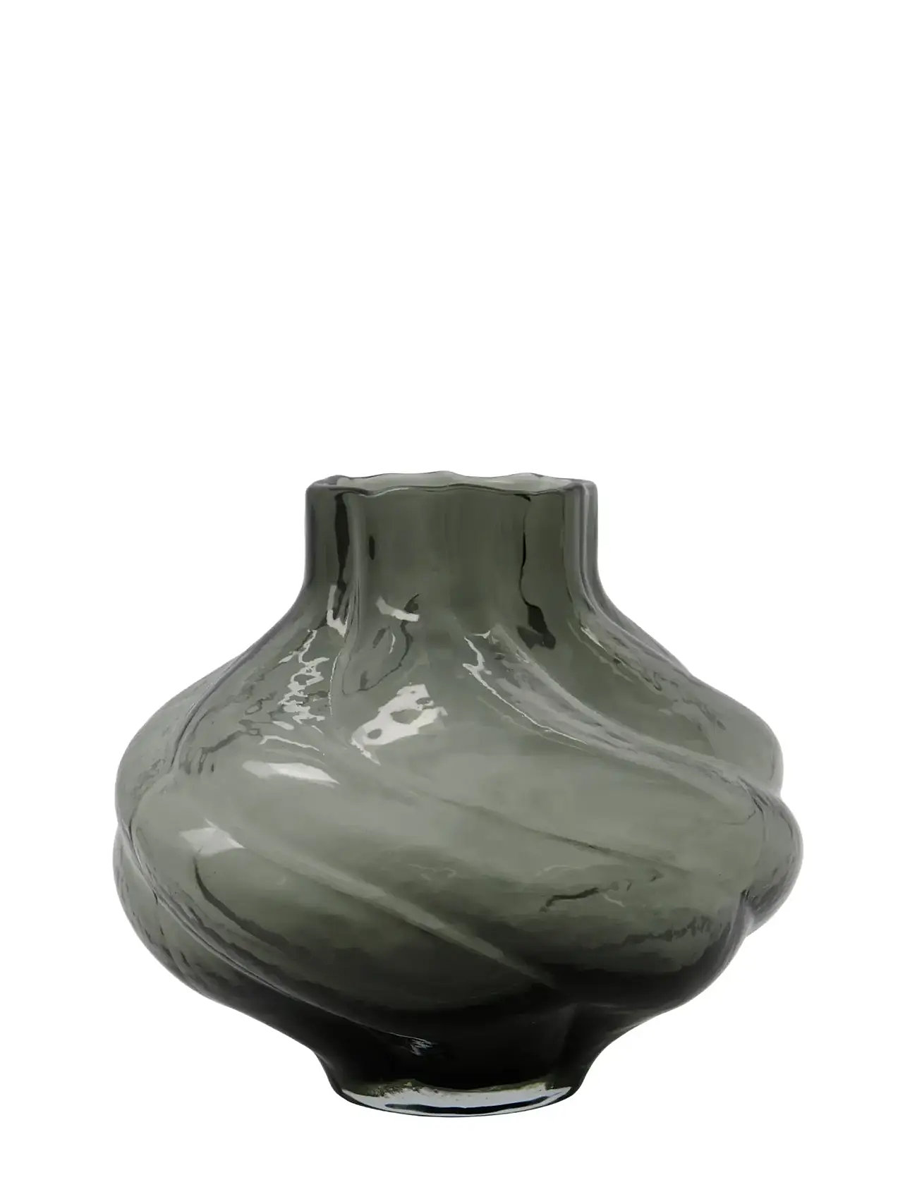house doctor | Vase, Hdturn, Røg/Grå | H18.5CM house doctor | Vase, Hdturn, Røg/Grå | H18.5CM