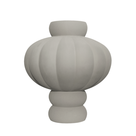 louise roe - Balloon vase #03, sanded grey - H:20 cm.