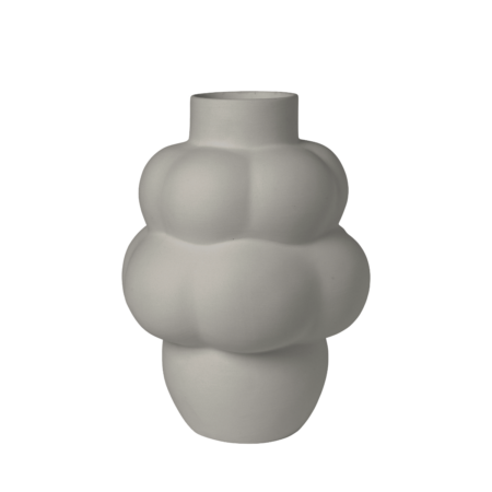 louise roe - Balloon vase #04, sanded grey - H:32 cm.