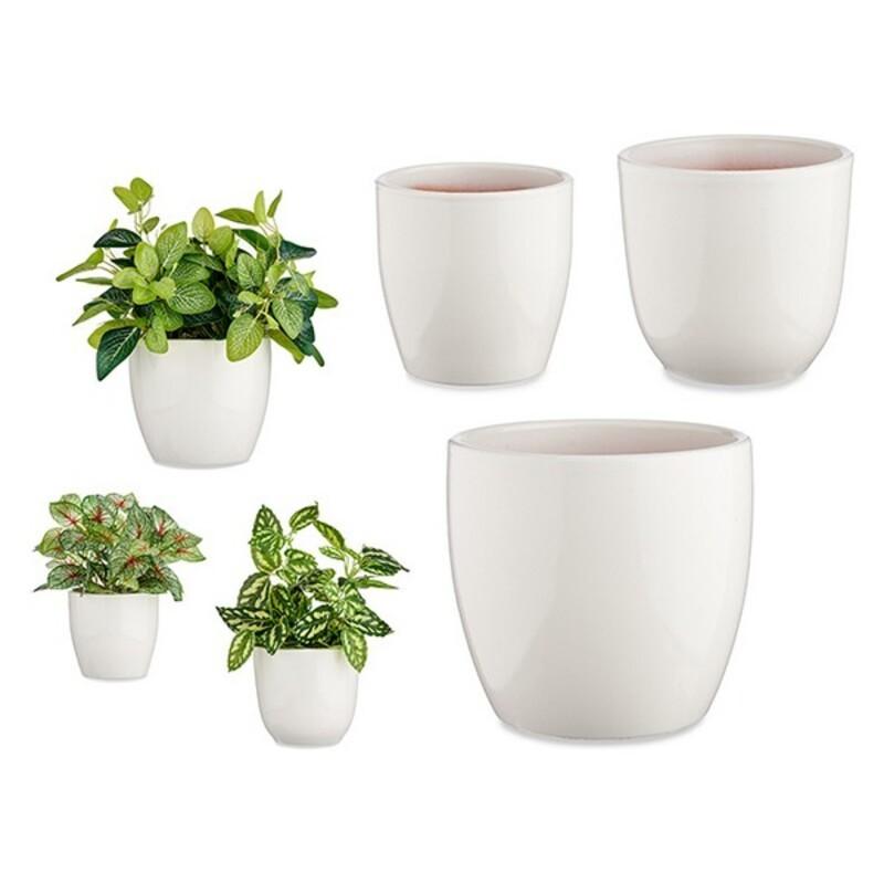 plantekrukker Hvid Ler plantekrukker Hvid Ler