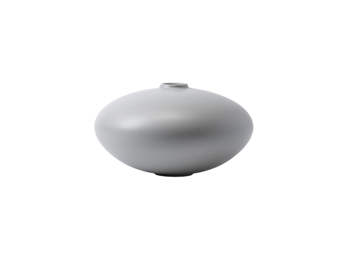 raawii - Alev Vase 02 / Large - Vase - Misty Grey - Ø27,5 x H16,7 cm raawii - Alev Vase 02 / Large - Vase - Misty Grey - Ø27,5 x H16,7 cm