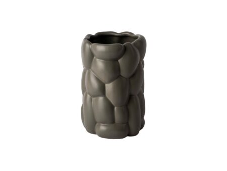 raawii - Cloud Vase / Large - Vase - Smoke Green - Ø14 x H22 cm