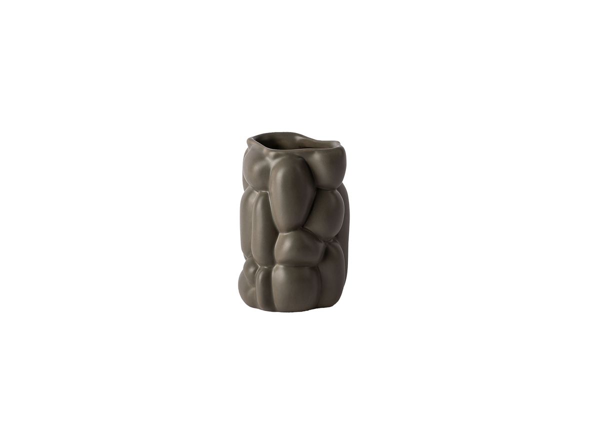 raawii - Cloud Vase / Small - Vase - Smoke Green - Ø12 x H17,5 cm raawii - Cloud Vase / Small - Vase - Smoke Green - Ø12 x H17,5 cm