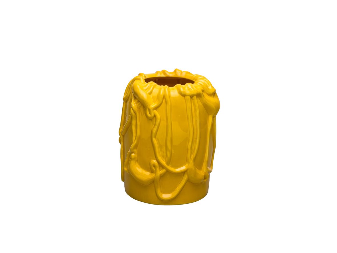 raawii - Jam Vase - Vase - Empire Yellow - Ø18 x H24 cm raawii - Jam Vase - Vase - Empire Yellow - Ø18 x H24 cm