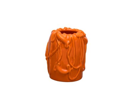 raawii - Jam Vase - Vase - Persimmon Orange - Ø18 x H24 cm