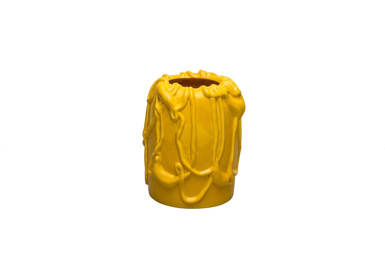 raawii Michael Kvium Jam Vase H: 24 cm - Empire Yellow raawii Michael Kvium Jam Vase H: 24 cm - Empire Yellow