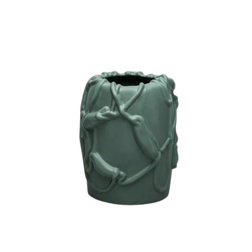 raawii Michael Kvium Jam Vase H: 24 cm - Seagrass raawii Michael Kvium Jam Vase H: 24 cm - Seagrass