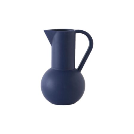 raawii Strøm Large Vase H: 24 cm - Blue