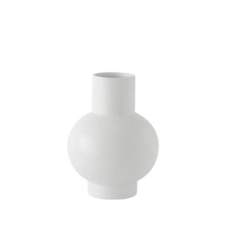 raawii Strøm Large Vase H: 24 cm - Vaporous Grey