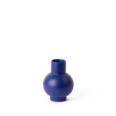 raawii Strøm Small Vase H: 16 cm - Horizon Blue