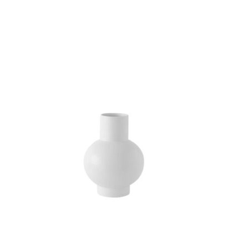 raawii Strøm Small Vase H: 16 cm - Vaporous Grey