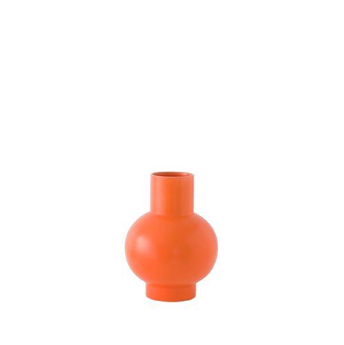 raawii Strøm Small Vase H: 16 cm - Vibrant Orange raawii Strøm Small Vase H: 16 cm - Vibrant Orange