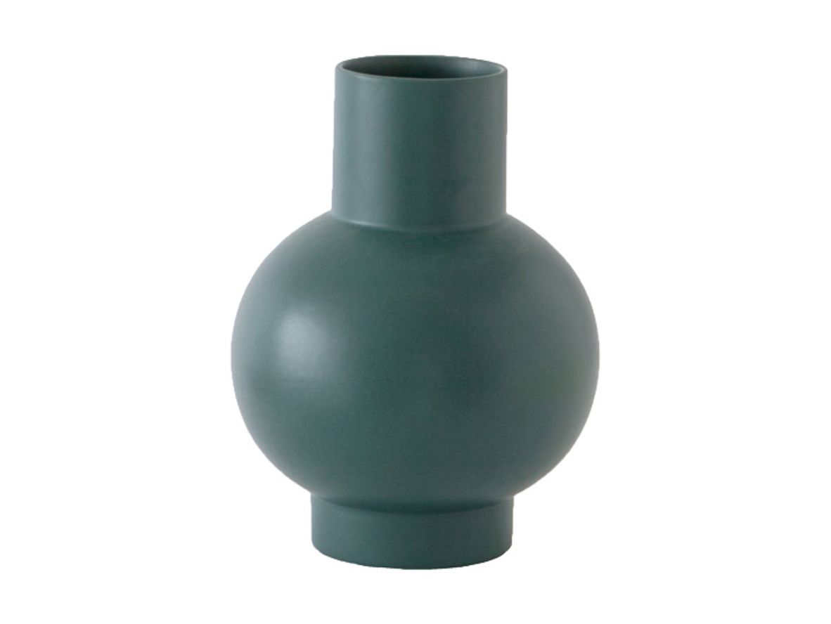 raawii - Strøm Vase / Extra Large - Vase - Green Gables - Ø25 x H33 cm raawii - Strøm Vase / Extra Large - Vase - Green Gables - Ø25 x H33 cm