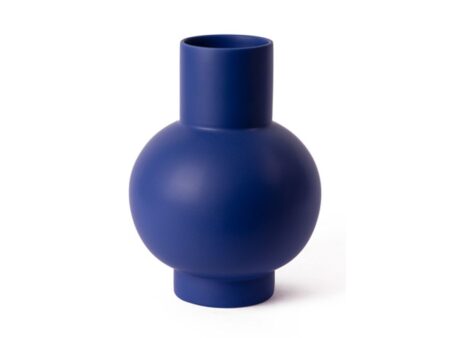 raawii - Strøm Vase / Extra Large - Vase - Horizon Blue - Ø25 x H33 cm