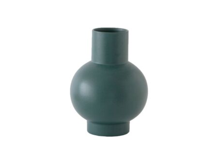 raawii - Strøm Vase / Large - Vase - Green Gables - Ø18 x H24 cm