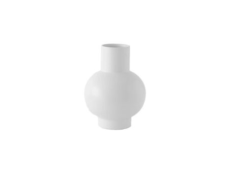 raawii - Strøm Vase / Small - Vase - Vaporous Grey - Ø12 x H16 cm