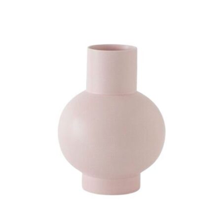 raawii Strøm XL Vase H: 33 cm - Coral Blush