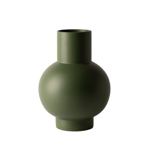 raawii Strøm XL Vase H: 33 cm - Deep Green raawii Strøm XL Vase H: 33 cm - Deep Green