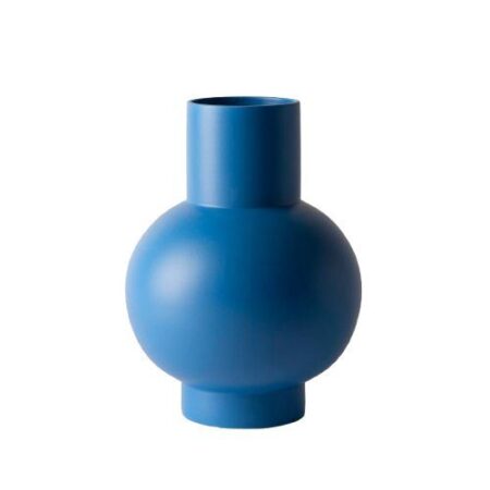 raawii Strøm XL Vase H: 33 cm - Electric blue