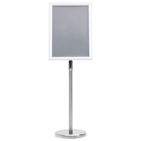 vidaXL A3 Pedestal Plakatstande 2 stk Sølv Aluminium