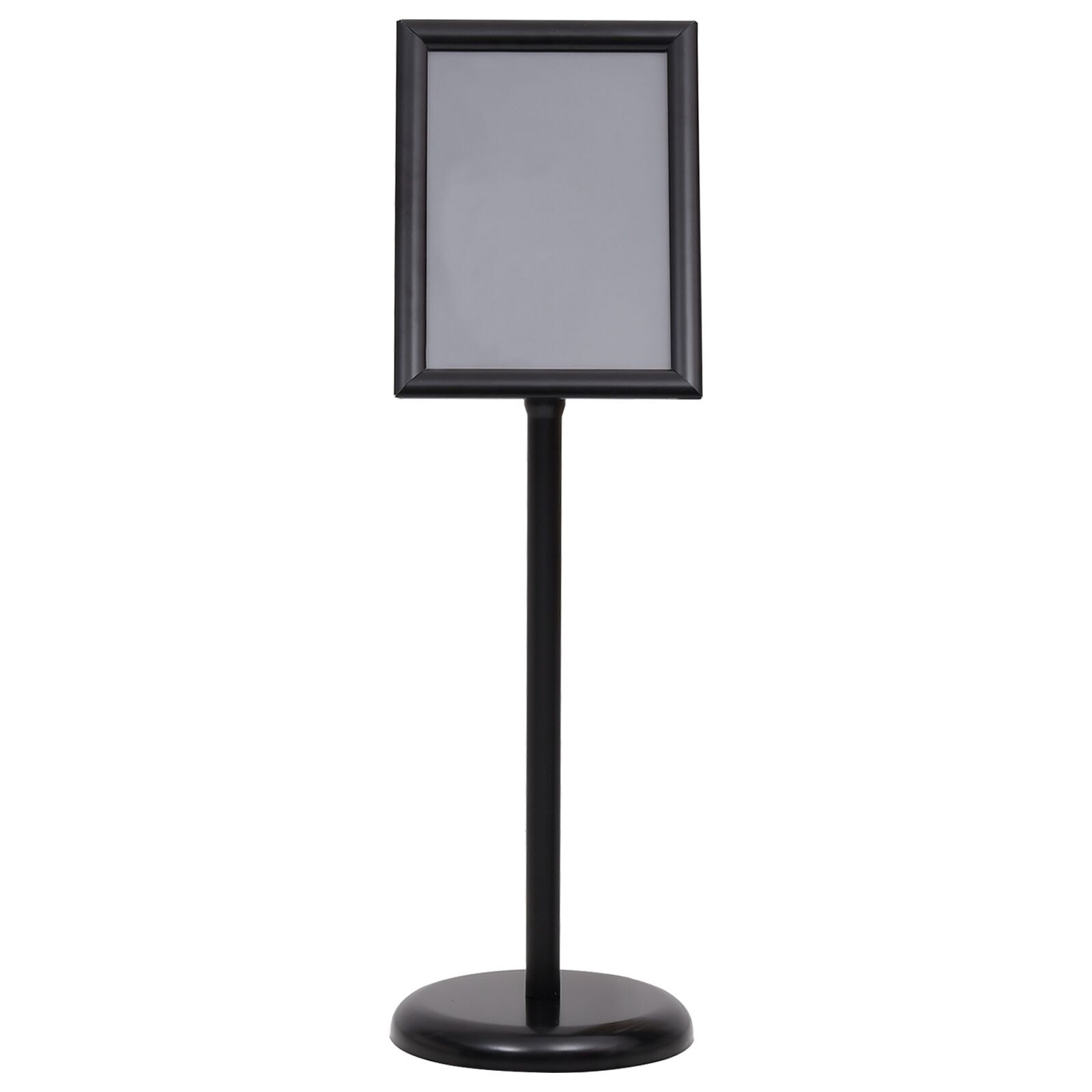vidaXL A4 Pedestal Plakatstands 2 stk Sort Aluminium Legering vidaXL A4 Pedestal Plakatstands 2 stk Sort Aluminium Legering