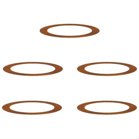 vidaXL Corten Stål Plantekasse Corten Stål Stor Plantekasser