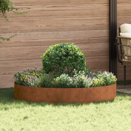 vidaXL Corten Stål Planter Corten stål Stor Holdbar Corten Stål Planter