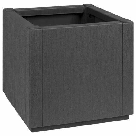 vidaXL Have Blomsterkrukke Antracit 36 x 36 x 35 cm Polypropylen