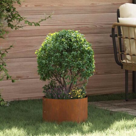 vidaXL Havekrukker 5 pcs Brun 30 x 30 x 20 cm Cortenstål