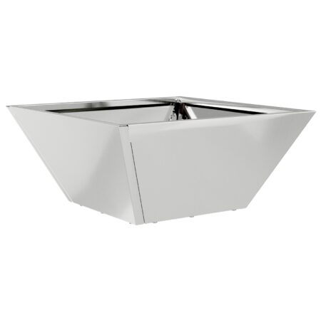 vidaXL Metalplantekasse Galvaniseret stål 35 x 35 x 15 cm Plantekasser