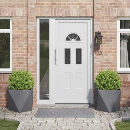 vidaXL Plantekasse 2 pcs Antracit 50 x 50 x 50 cm Stål