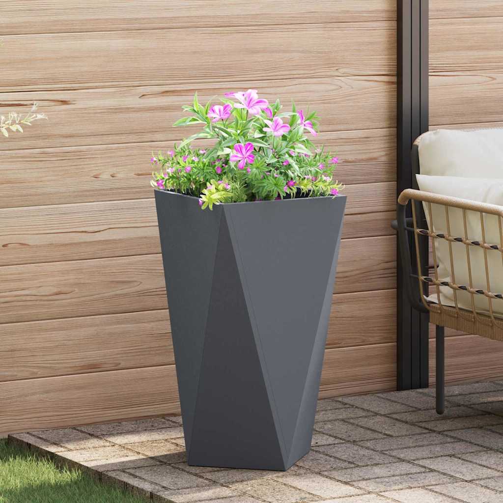 vidaXL Plantekasse Antracit 40 x 40 x 75 cm Stål vidaXL Plantekasse Antracit 40 x 40 x 75 cm Stål