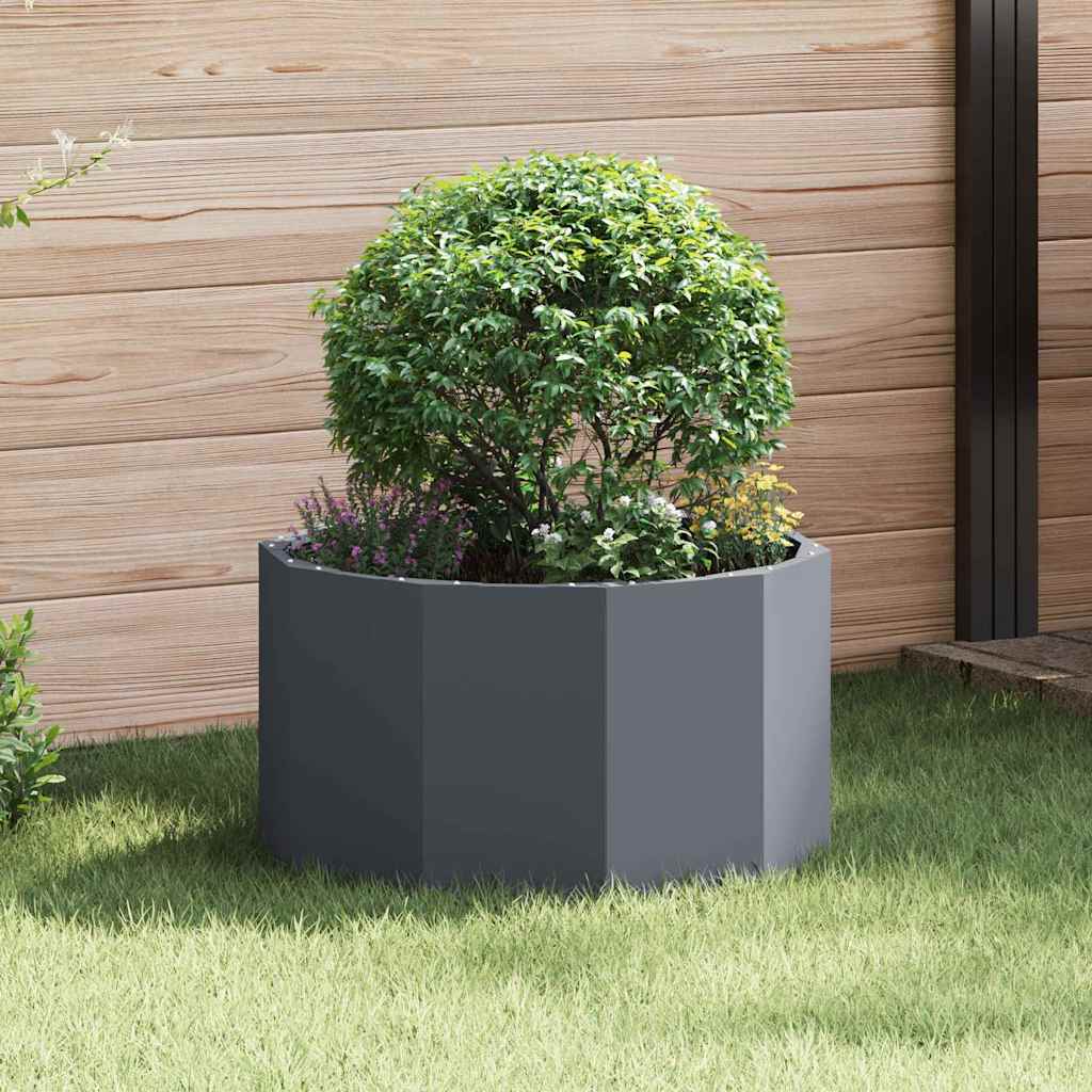 vidaXL Plantekasse Antracit 60 x 60 x 35 cm Stål vidaXL Plantekasse Antracit 60 x 60 x 35 cm Stål