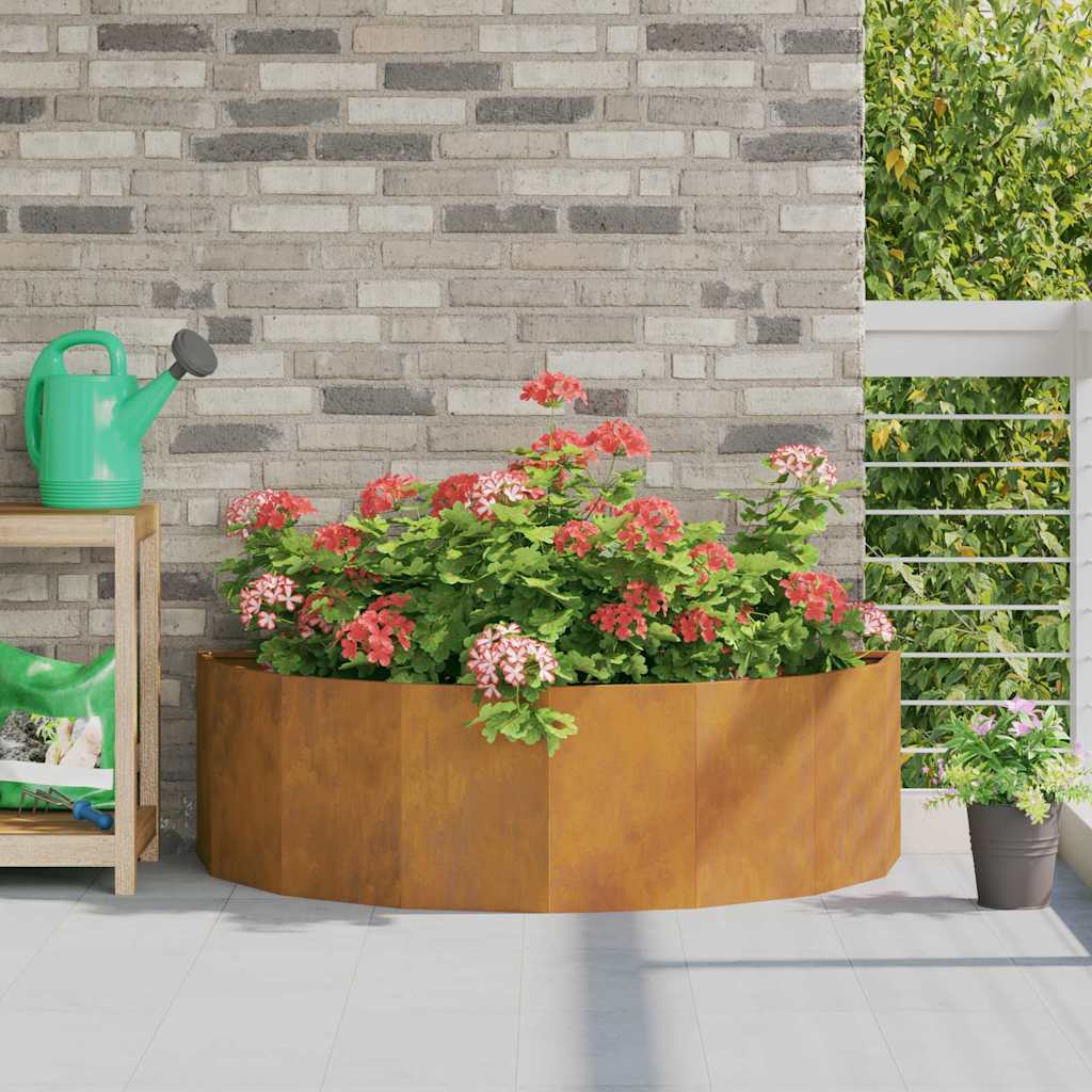 vidaXL Plantekasse Rusten 120 x 60 x 35 cm Cortenstål vidaXL Plantekasse Rusten 120 x 60 x 35 cm Cortenstål